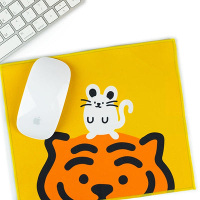 Tiger &amp; Mouse mouse pad
