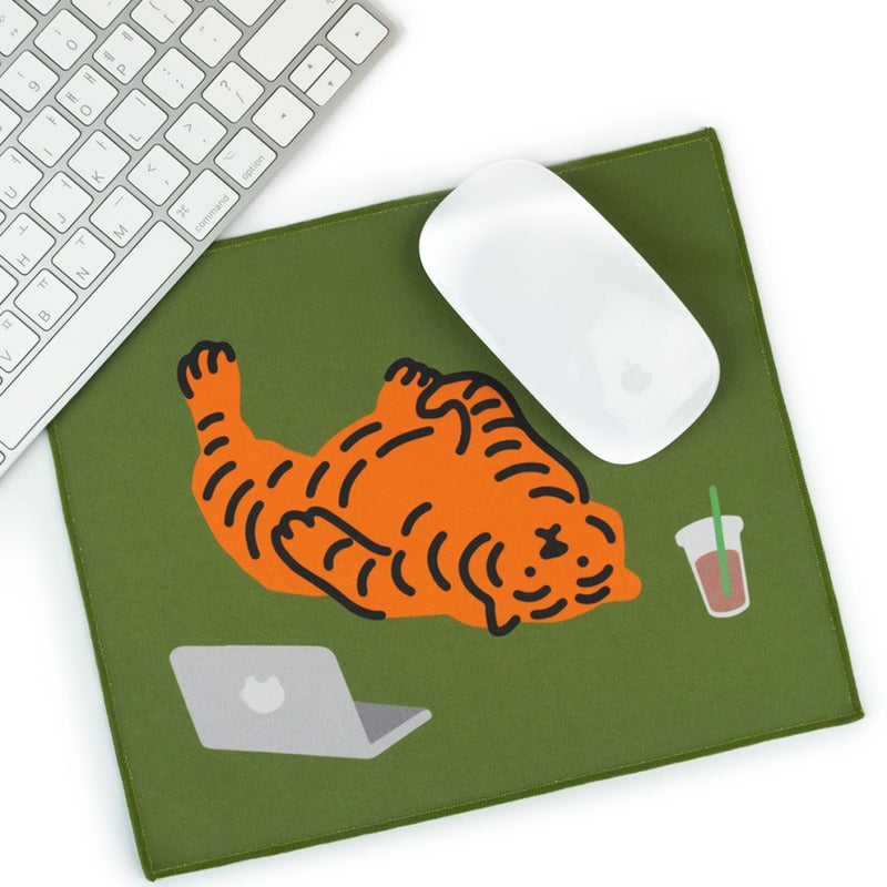 american tiger mouse pad