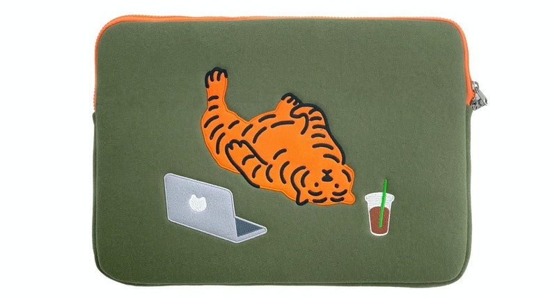 Lazy tiger computer case