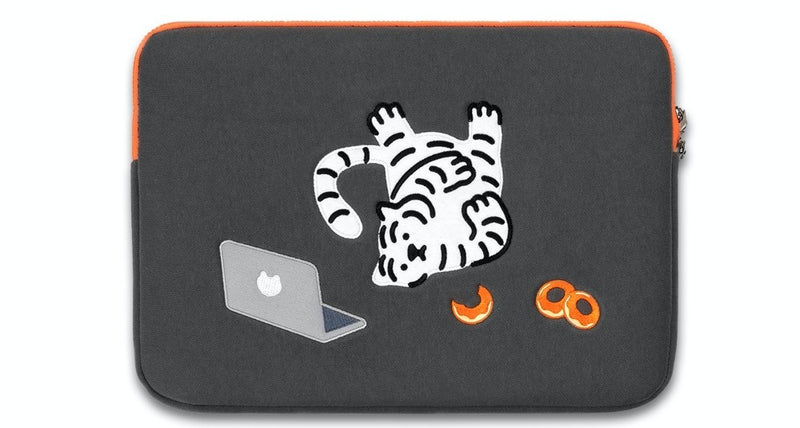 Donut tiger computer case