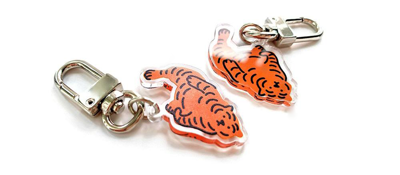 tiger key ring
