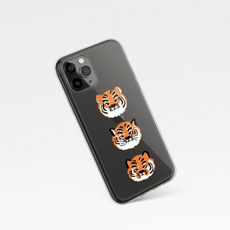 [12PM] Tiger trio iPhone Case