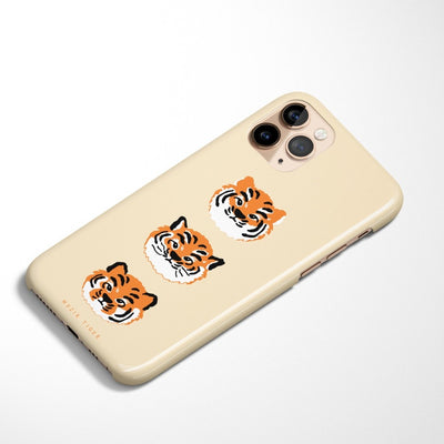 Tiger trio 3種  iPhoneケース