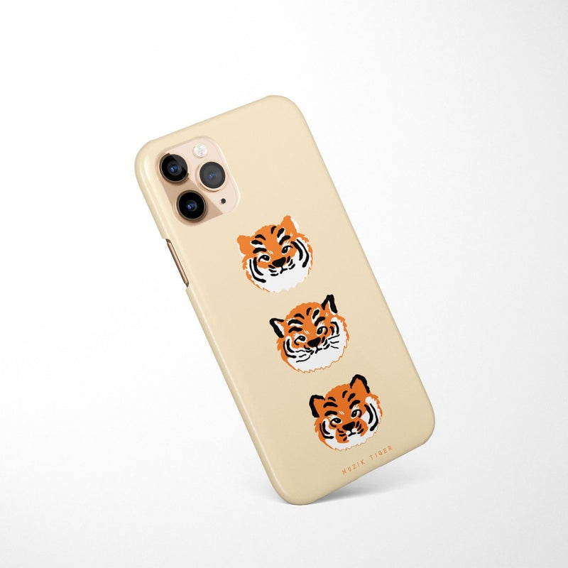 Tiger trio iPhone case