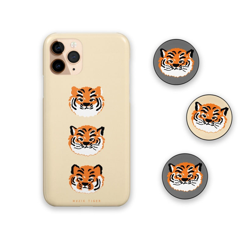 Tiger trio 3種  iPhoneケース