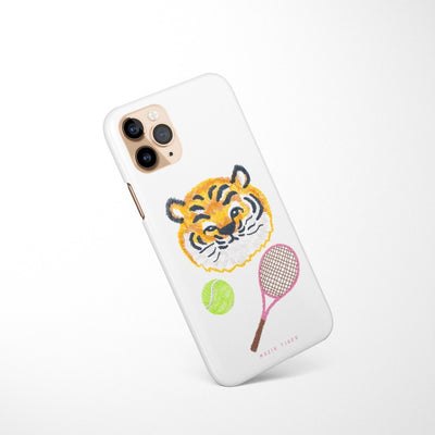 Tennis tiger 3種  iPhoneケース