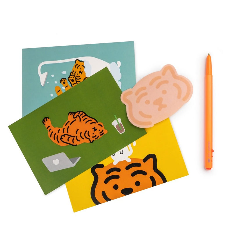 Tiger sticky notes