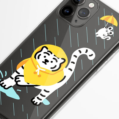 Raincoat tiger 3種  iPhoneケース