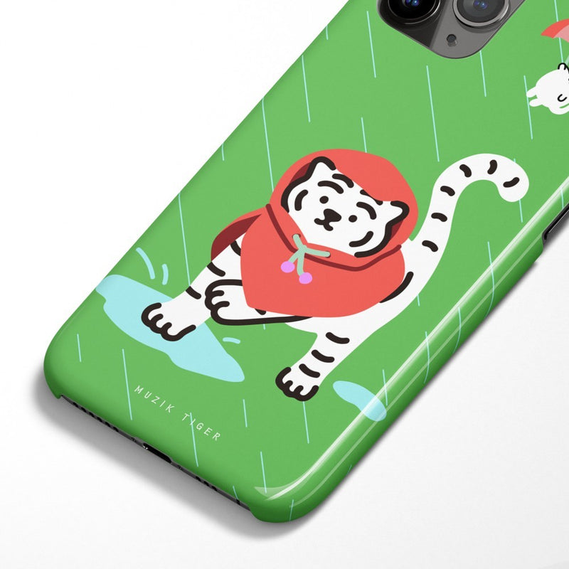 Raincoat tiger 3 types iPhone case