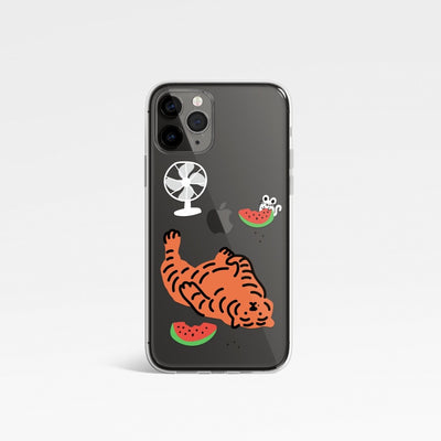 Watermelon Tiger iPhone case