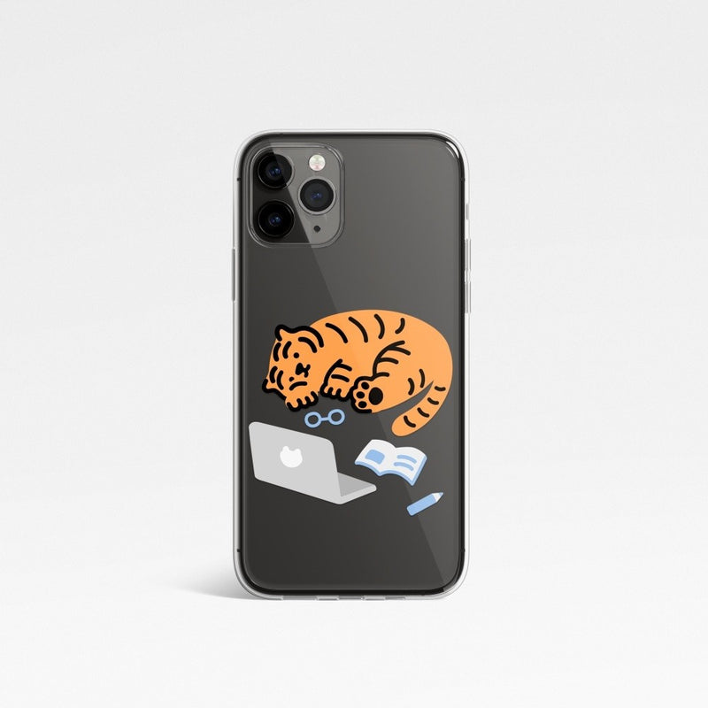 Sleepy Tiger  iPhoneケース