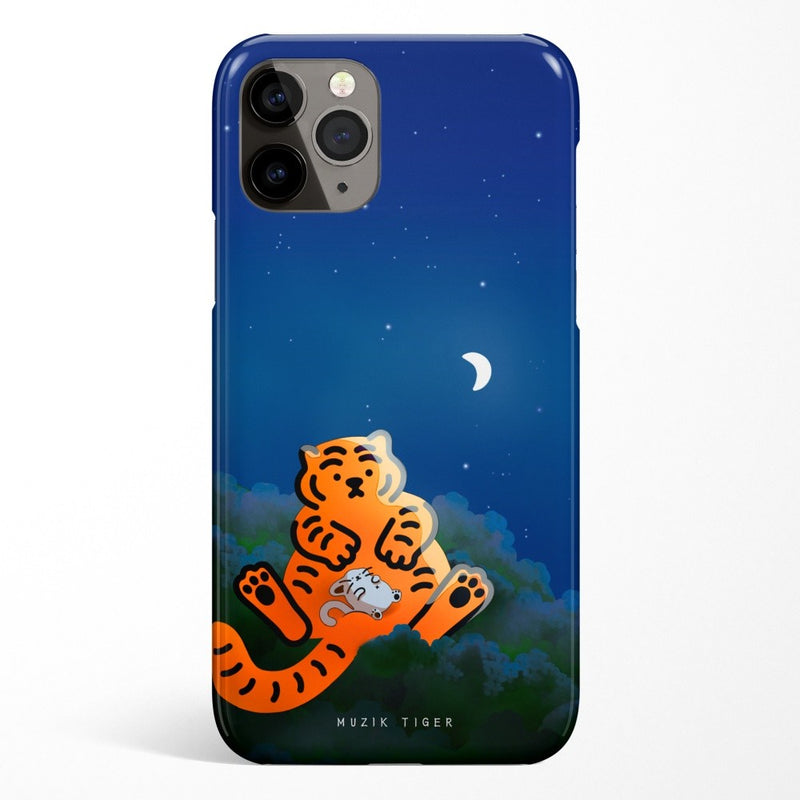 Moonlight tiger iPhone case