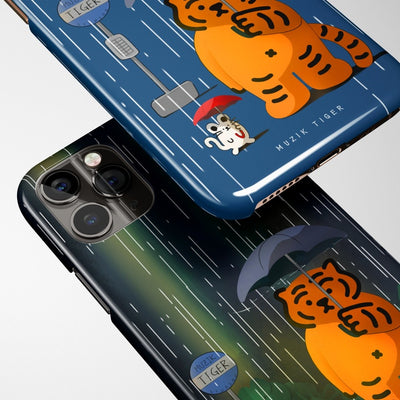 My neighbor tiger 2 types iPhone case