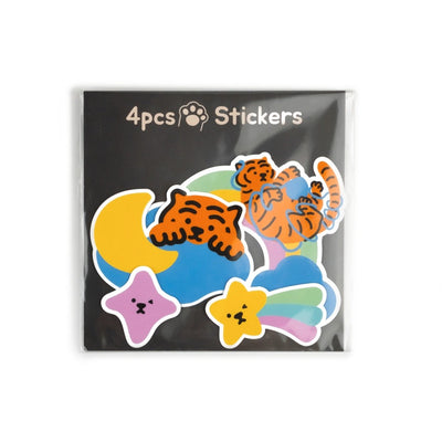 Rainbow Tiger Peace Sticker
