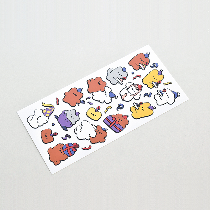 Seal sticker_Happy B&