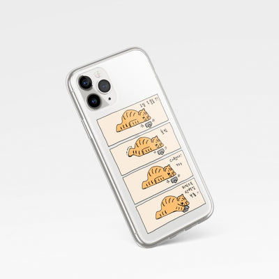 [12PM] Excercising Tiger 2種  iPhoneケース