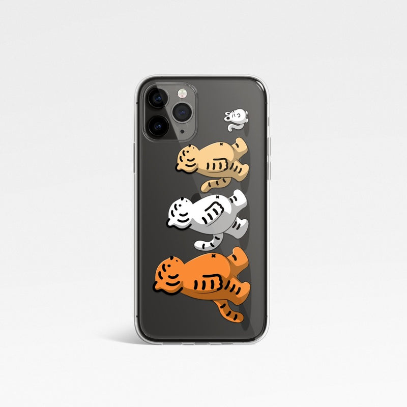GoGo tigers 3 types iPhone case
