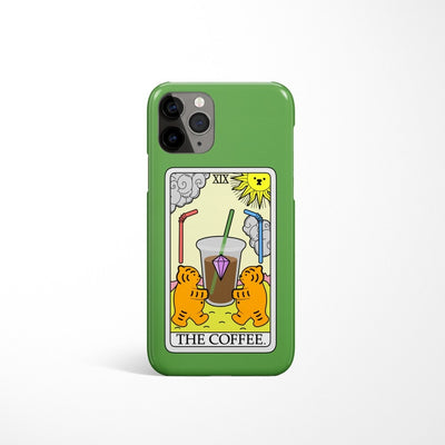 Coffee Tarot Tiger 3種  iPhoneケース
