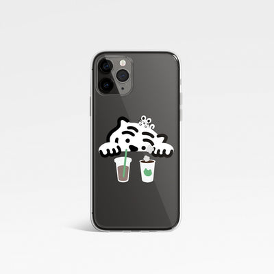 [12PM] Iced Hot Coffe Tiger 4種  iPhoneケース