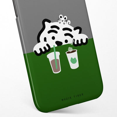 Iced Hot Coffe Tiger 4種  iPhoneケース