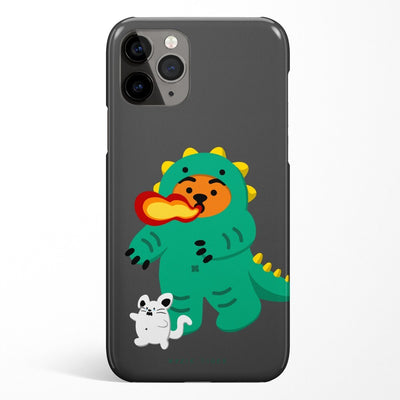 Dino Tiger 3 Types iPhone Case