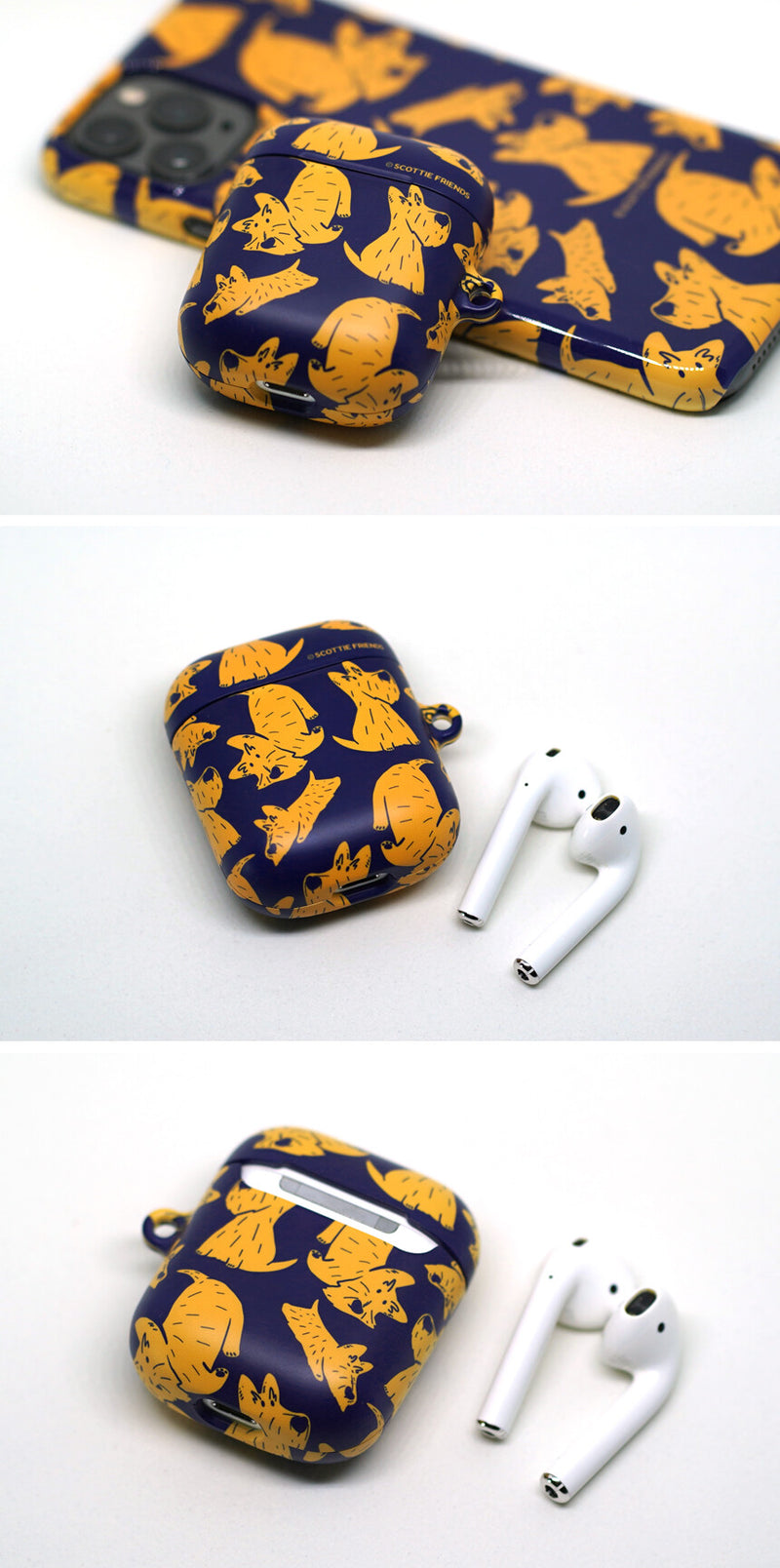 BORED PATTERN AirPods case