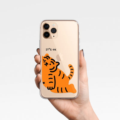 It's Okay Tiger 4 Types iPhone Case