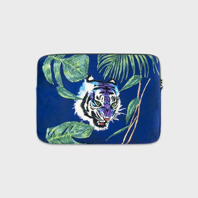 Fantasy tiger blue パソコンケース