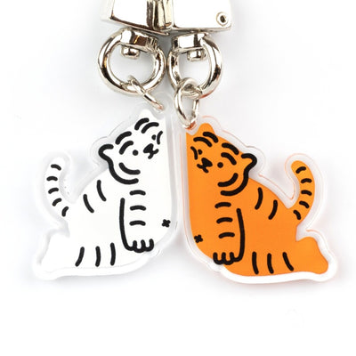 It's OK tiger key ring