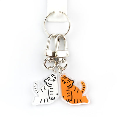 It's OK tiger key ring