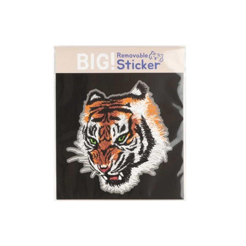 Fantazy tiger red big removable sticker