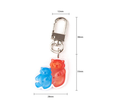Jelly Tigers keyring