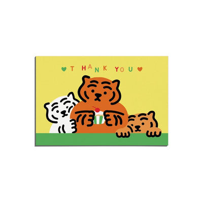 thank you tiger　ポストカード