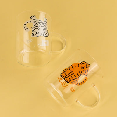 [12PM] orangeTiger  グラス マグカップ small