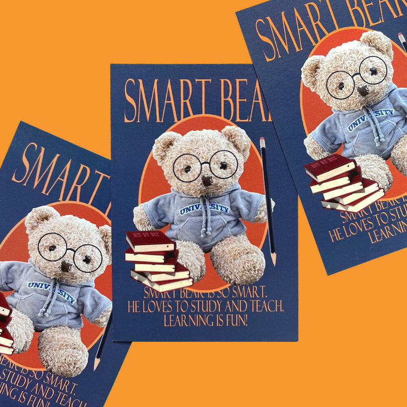 Smart Bear Postcard