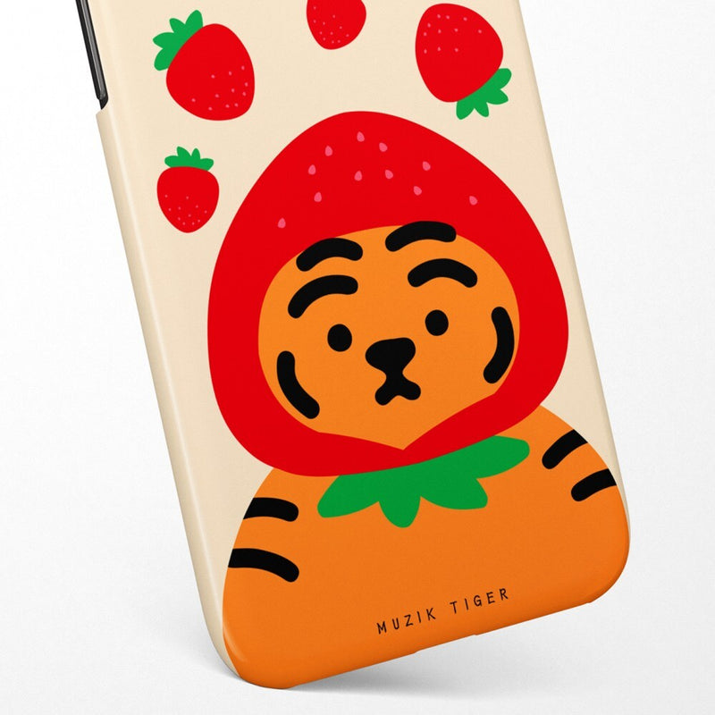 Strawberry Tiger 3 Types iPhone Case