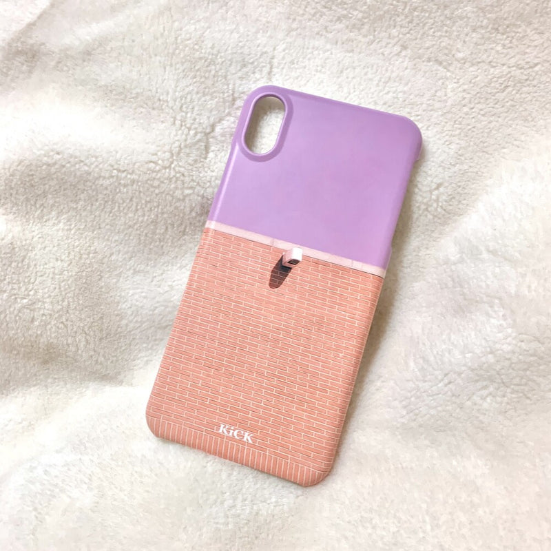Purple Square Hard Case