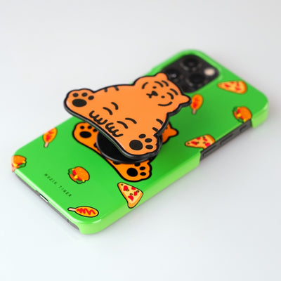 [12PM] Slantwise Tiger 4 Types iPhone Case