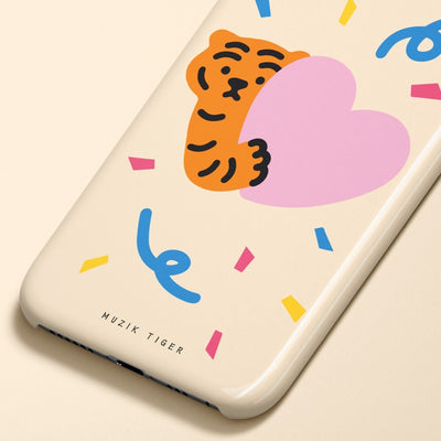 Love Tiger 4 Types iPhone Case