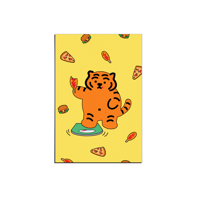 Yummy tiger ポストカード