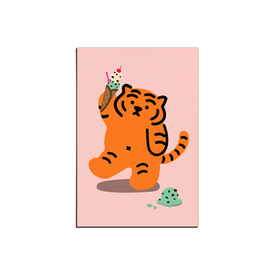 Mint Choco tiger　 ポストカード