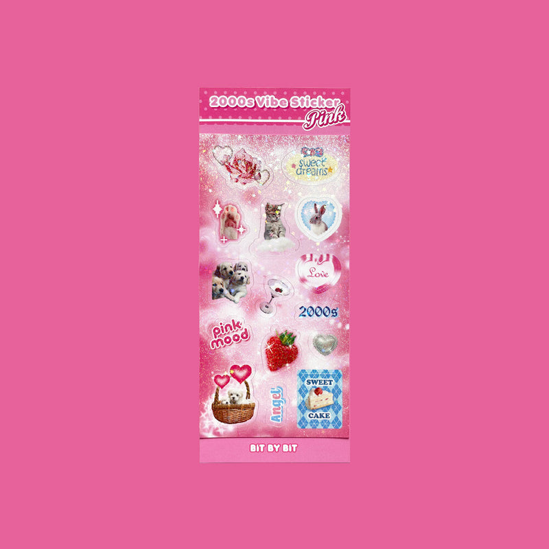 2000s VIBE Sticker_Pink