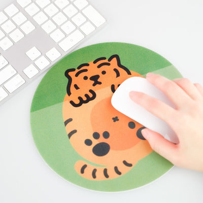 [12PM] Peekaboo tiger PVC mouse pad
