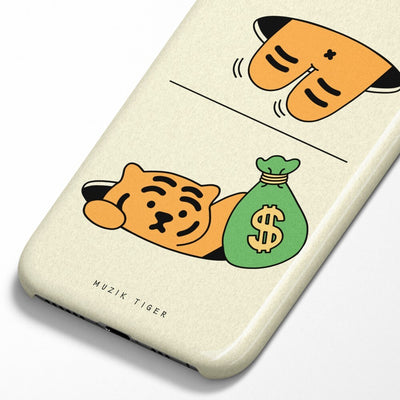 Money portal Tiger 4種 iPhoneケース