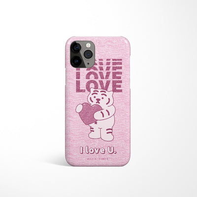 Love money hug Tiger 4種  iPhoneケース