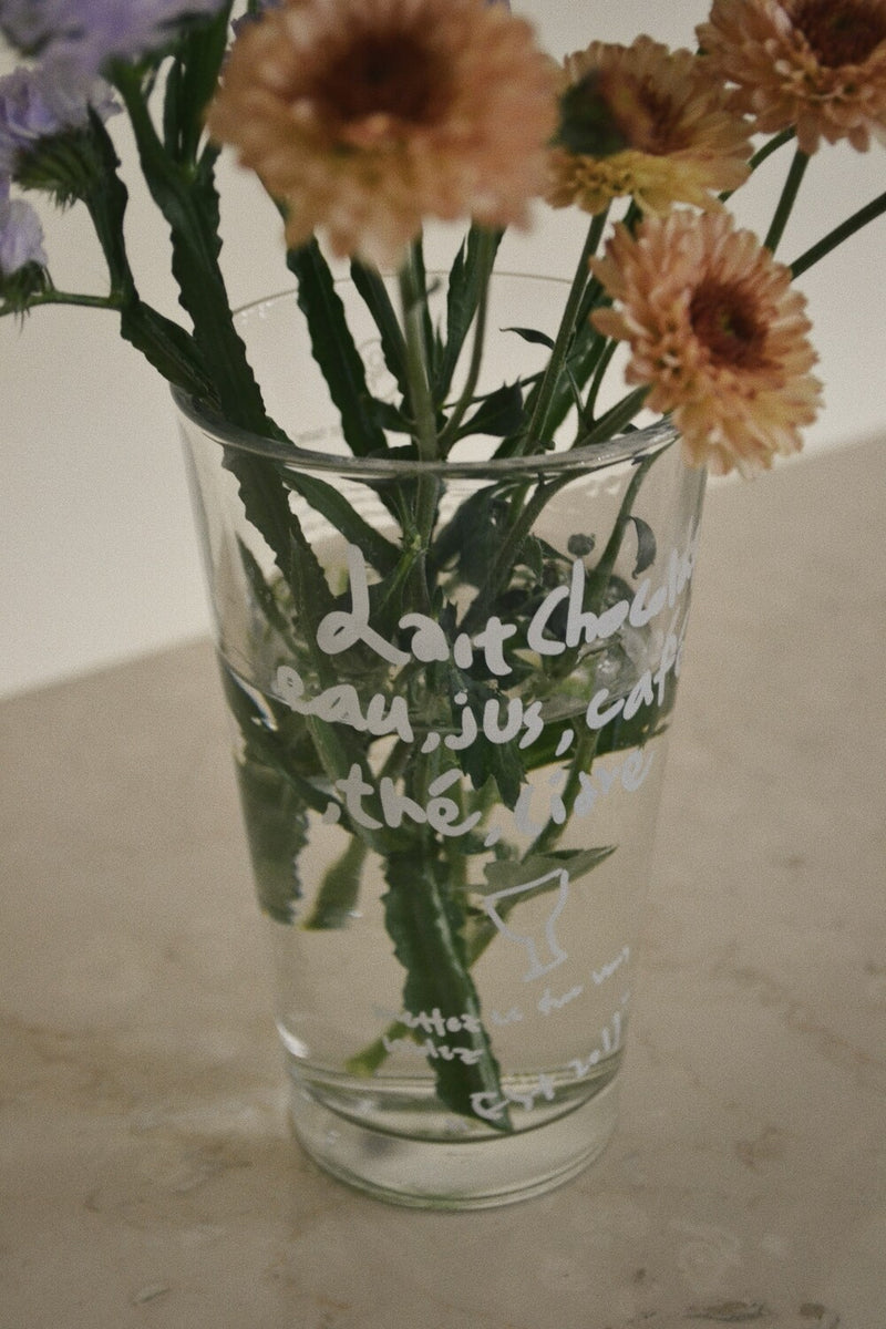 Daily Glass (white Lettering .ver)