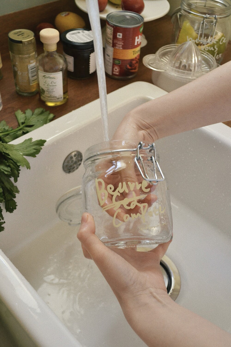 [ORDINARY PLUS] EN VRAC Glass Jar (butter .ver)