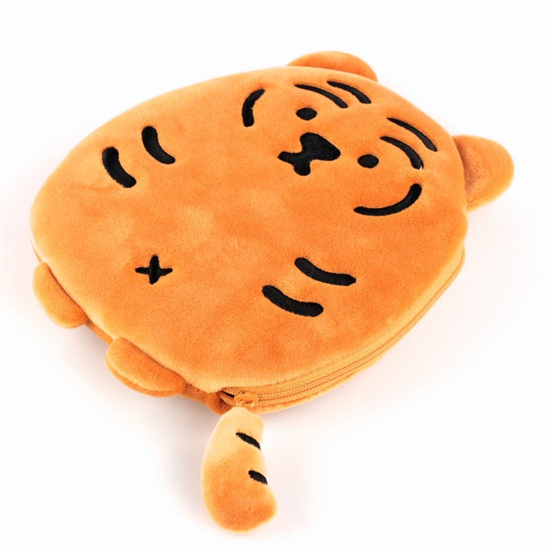 Fat Tiger Plush Flat Pouch 2 Types