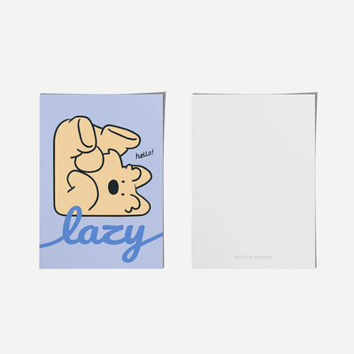 LAZY ポストカード