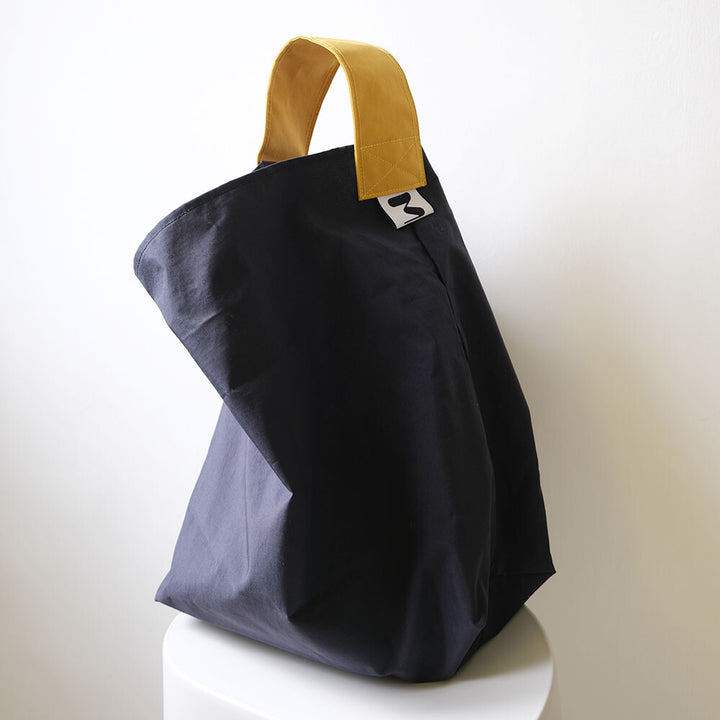 バッグ minmin MINMIN·ミンミン | Hard Big Bag Navy Mix – mmesh